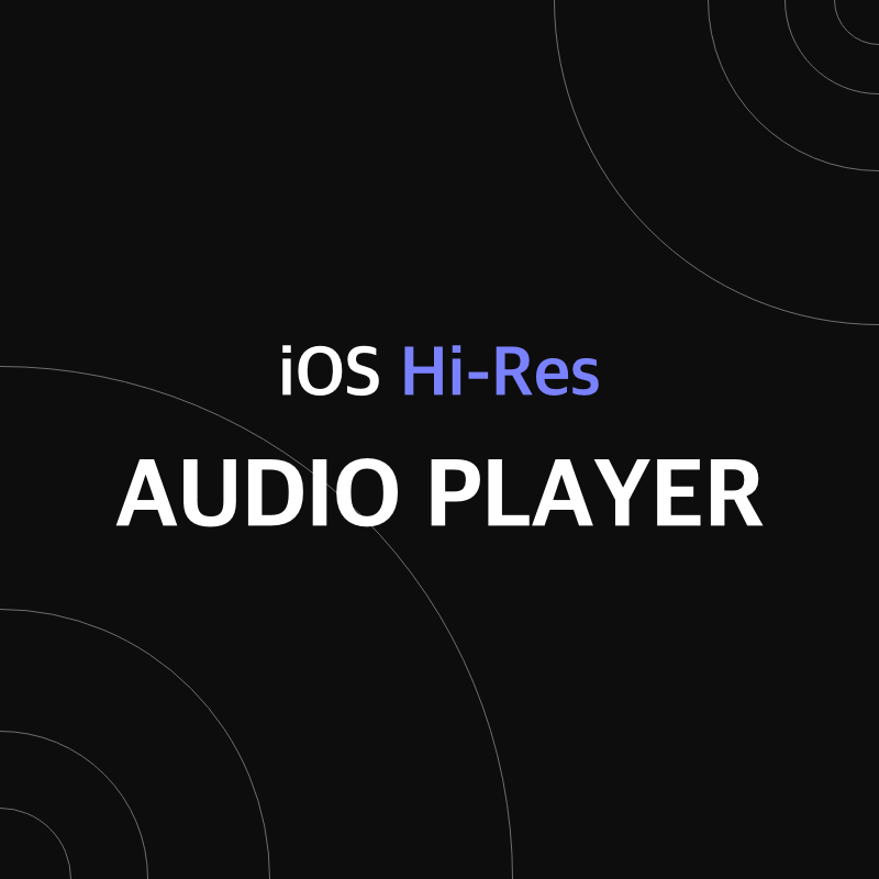 iOS Hi-Res audio player 썸네일